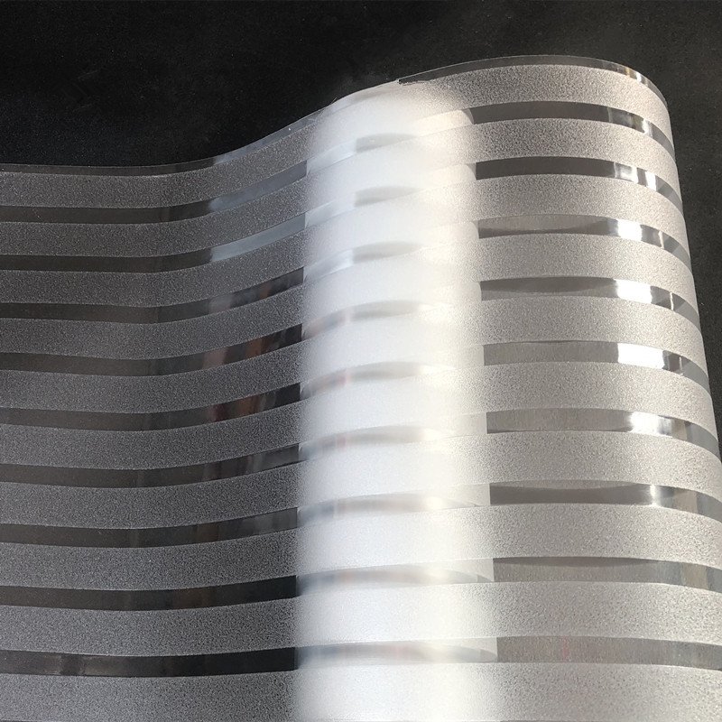 Frosted Window Film Matte White Glass Tint Heat Control Decorative Film For Home Office Privacy Building Window Film
