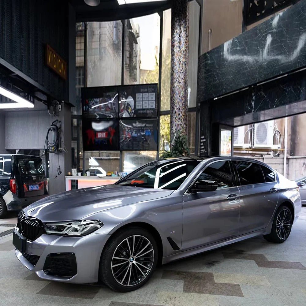 Titanium Gray Vinyl Wrap car wrap vinyl color OEM Factory price decorative films color-changing car tpu film
