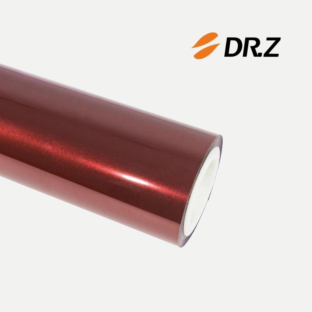 Glossy Metallic Red Vinyl Wrap car wrap vinyl color OEM Factory price decorative films color-changing car tpu film
