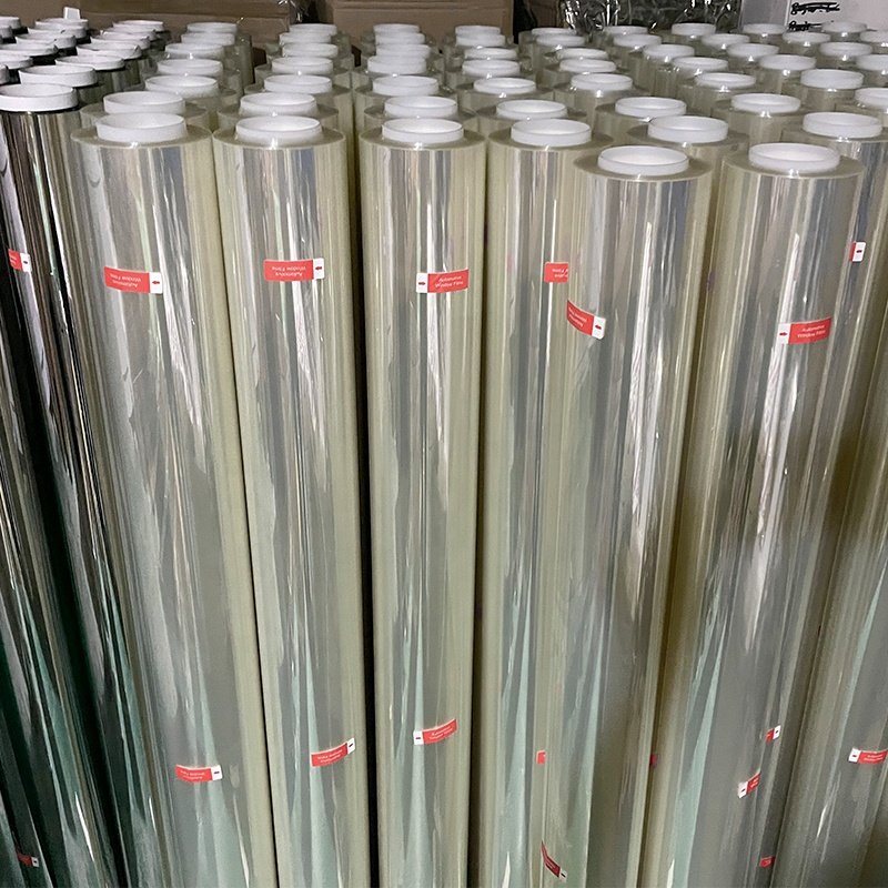 Building window tint protective privacy one way mirror film 2mil safety window film for car and building glass