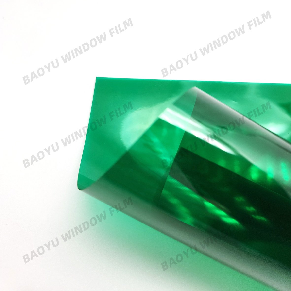 Block UV Beautiful Decorative film colorful transparent color film Dark green