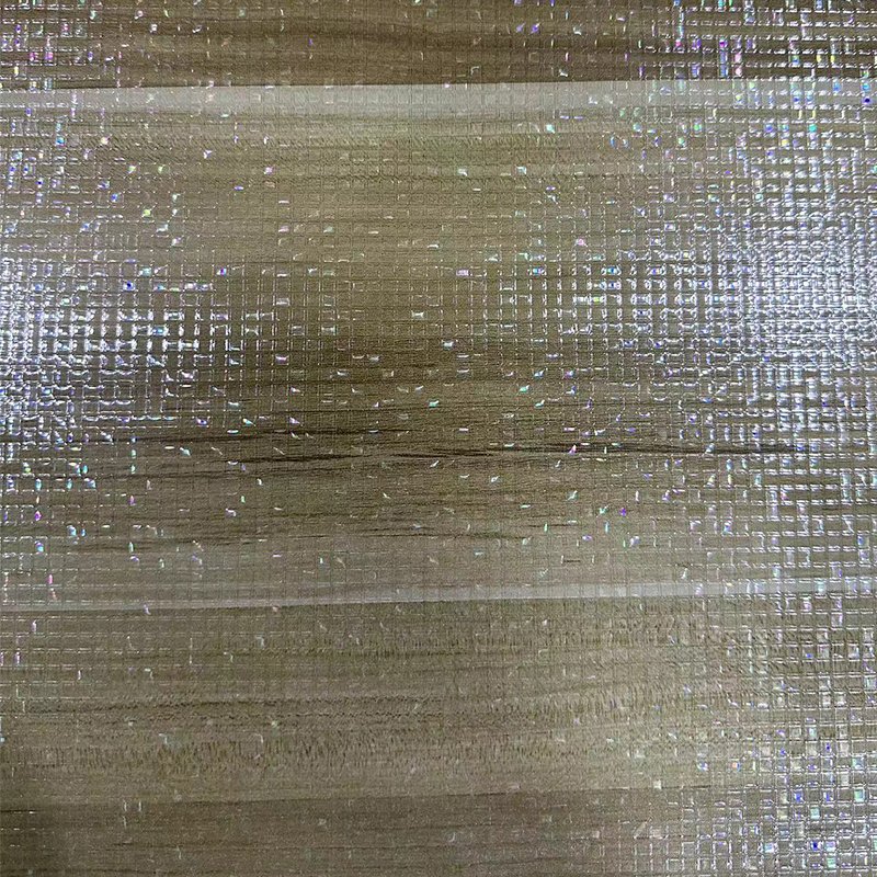 Colorful Modern Embossed PVC Glass Film 40cm Width Stylish and Elegant Decorative Roll for Hotel Spaces