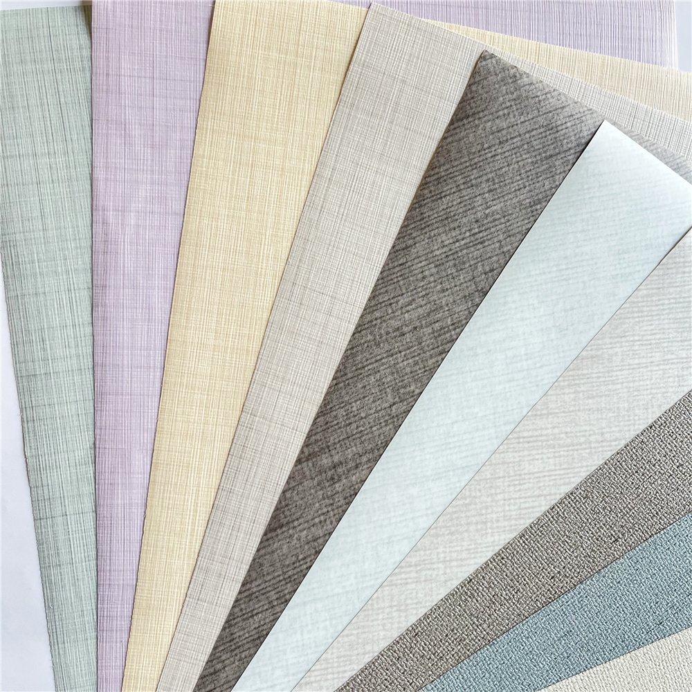 Factory price for interior decoration Fabric doors cabinet pvc film vacuum press membrane foil