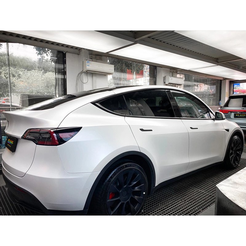 Wrap Car Pvc Pet White Matte Wrap Paint Protection Film Color Car Wrap Decorative Films Auto Sticker
