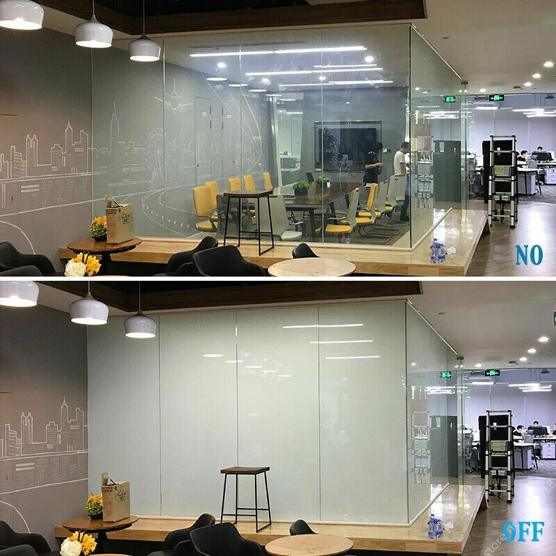 Free Sample Pdlc Smart Film Switchable Intelligent Electric Privacy Frosting Smart Film For Glass with controller