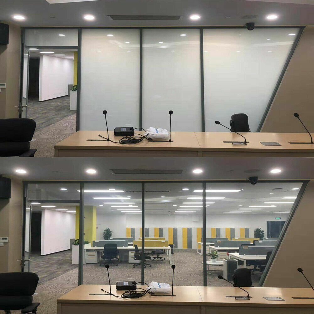 Free Sample Pdlc Smart Film Switchable Intelligent Electric Privacy Frosting Smart Film For Glass with controller