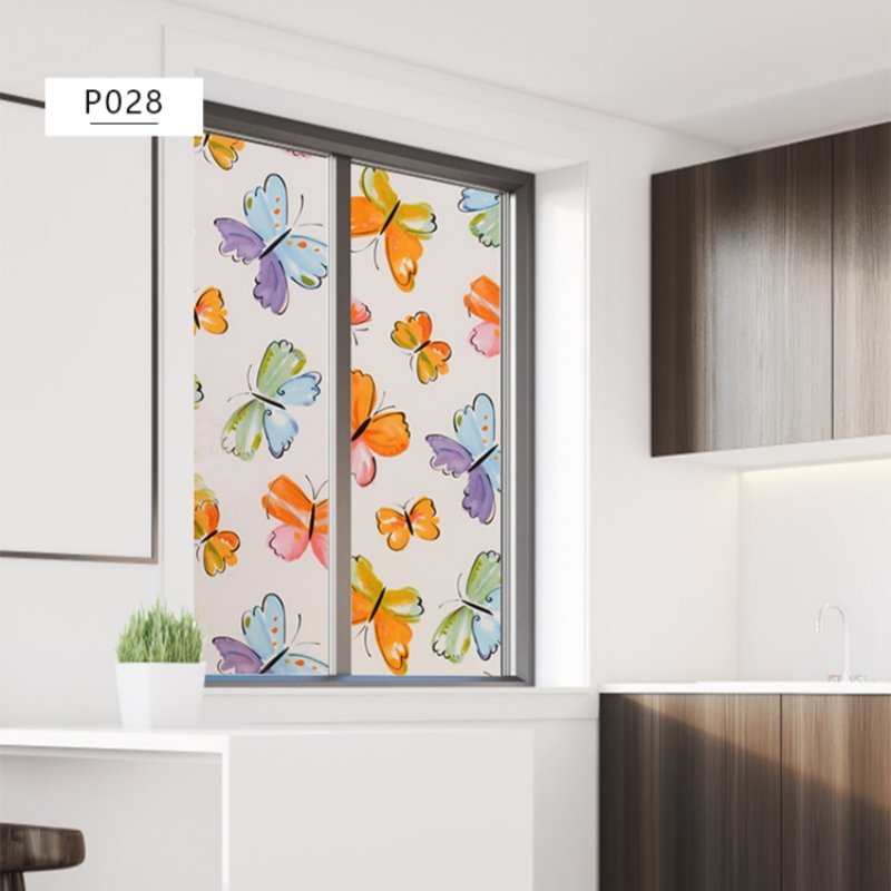 No Glue Pvc Static Window Film Protection Glass Colorful Film for sale