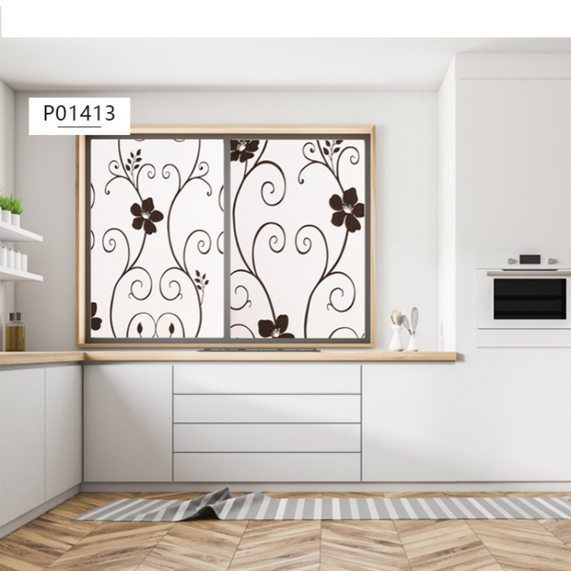 No Glue Pvc Static Window Film Protection Glass Colorful Film for sale