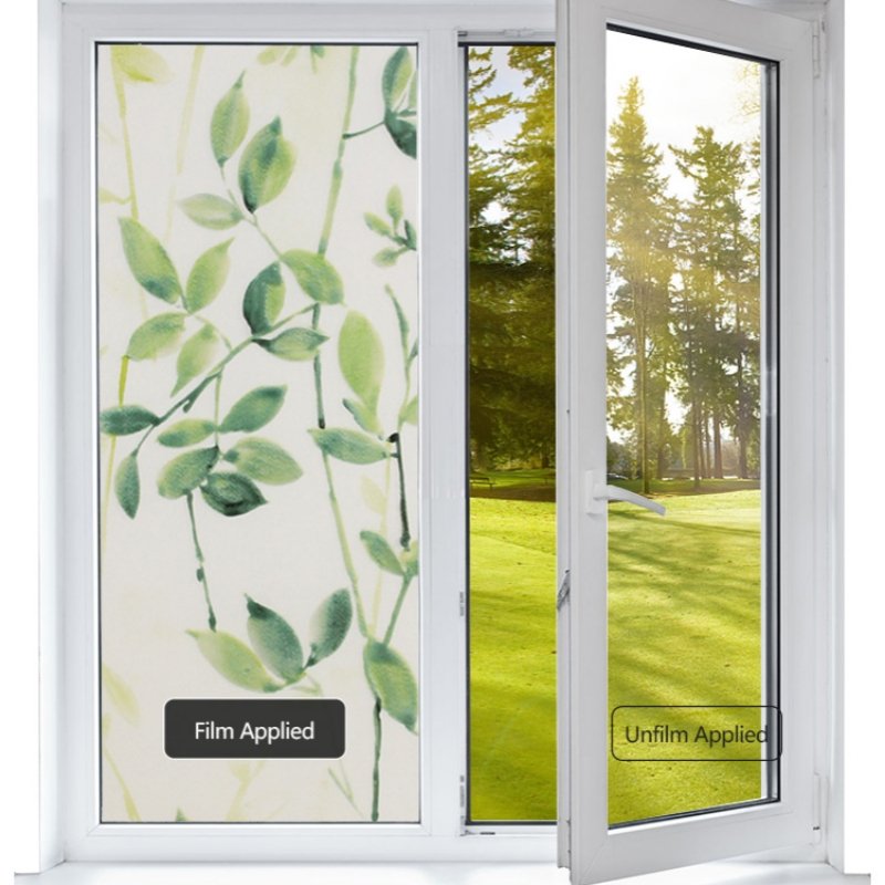 No Glue Pvc Static Window Film Protection Glass Colorful Film for sale