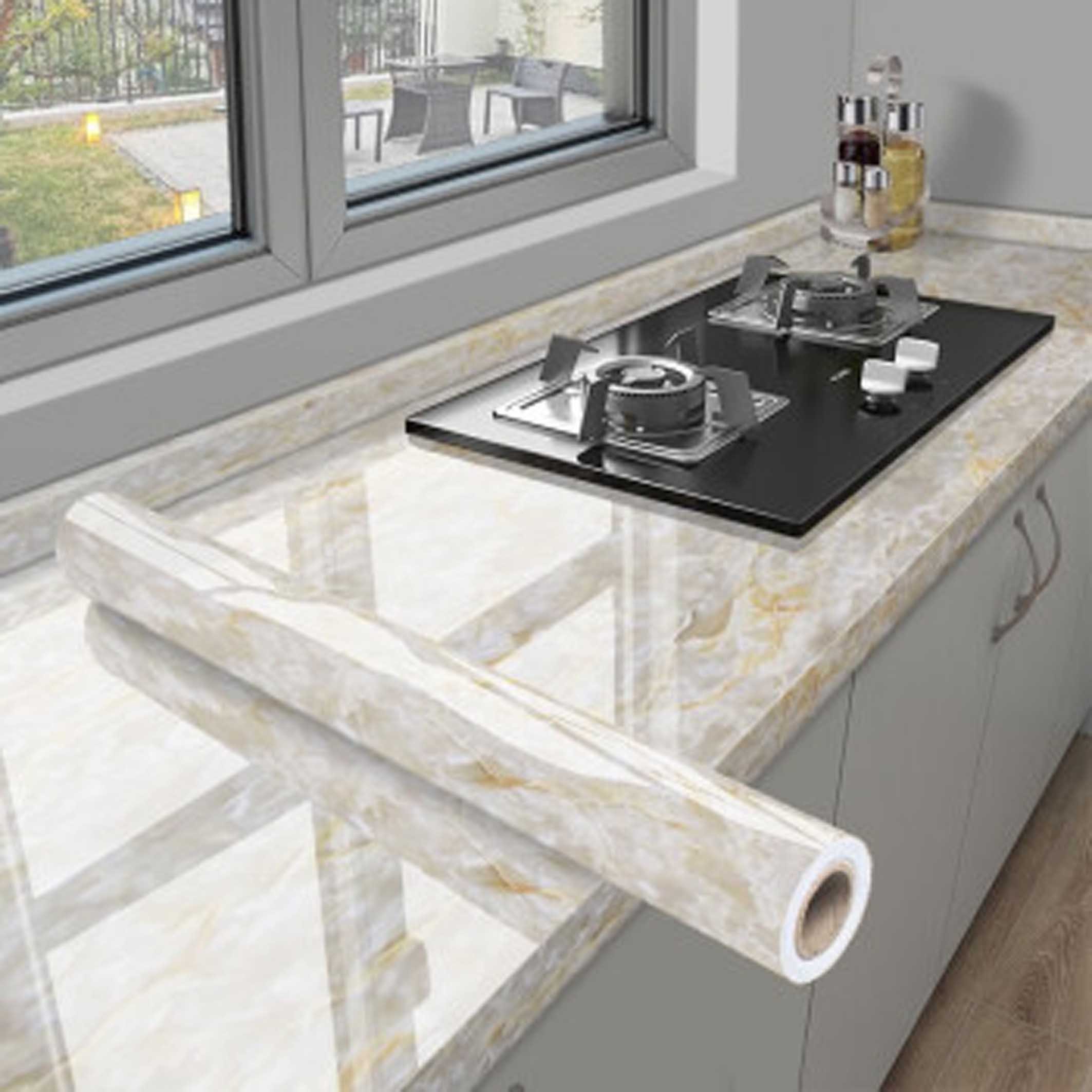 Marble Foil Self Adhesive panel film marble decorative marble hydrographic water transfer printing film