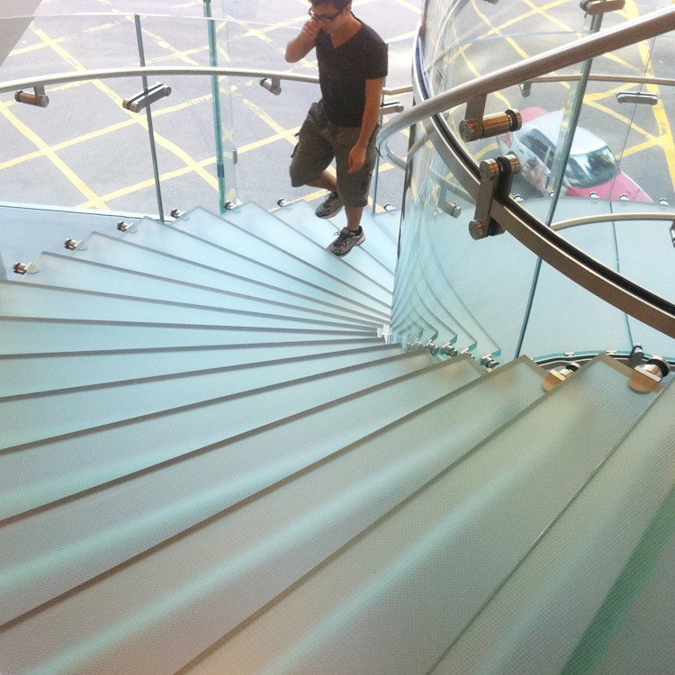 Customization 8.76mm privated soundproof frosted glass for sale
