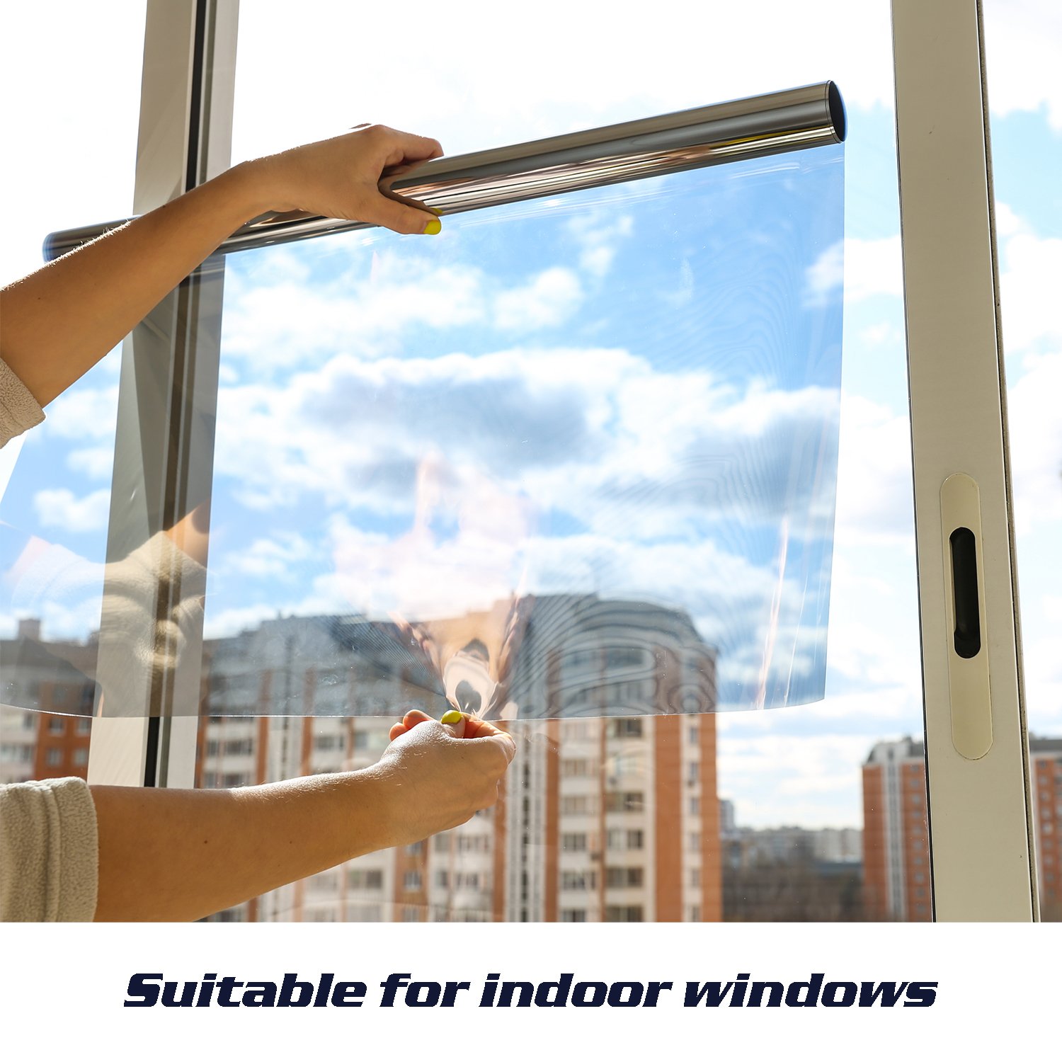 solar Window Tint Film 35% VLT 99% IR Heat Rejection nano ceramic Window Film Roll Home Window Glass Tint Film