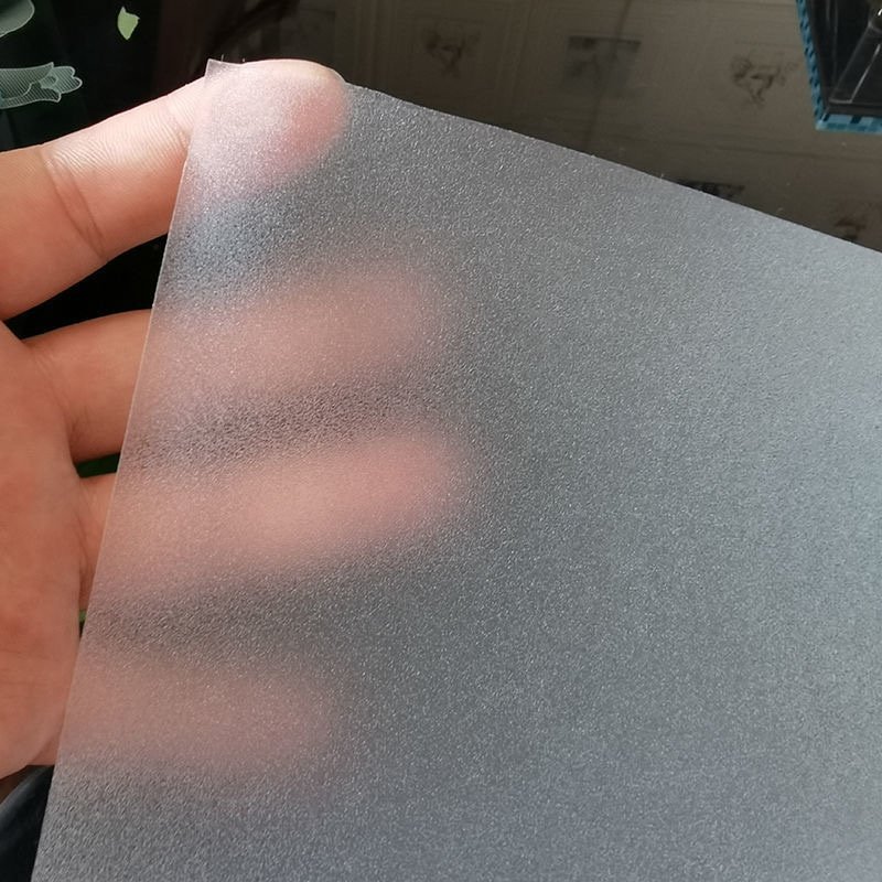 UDK Competitive factory price with 120g back paper PVC frosted privacy glass film for office window decor