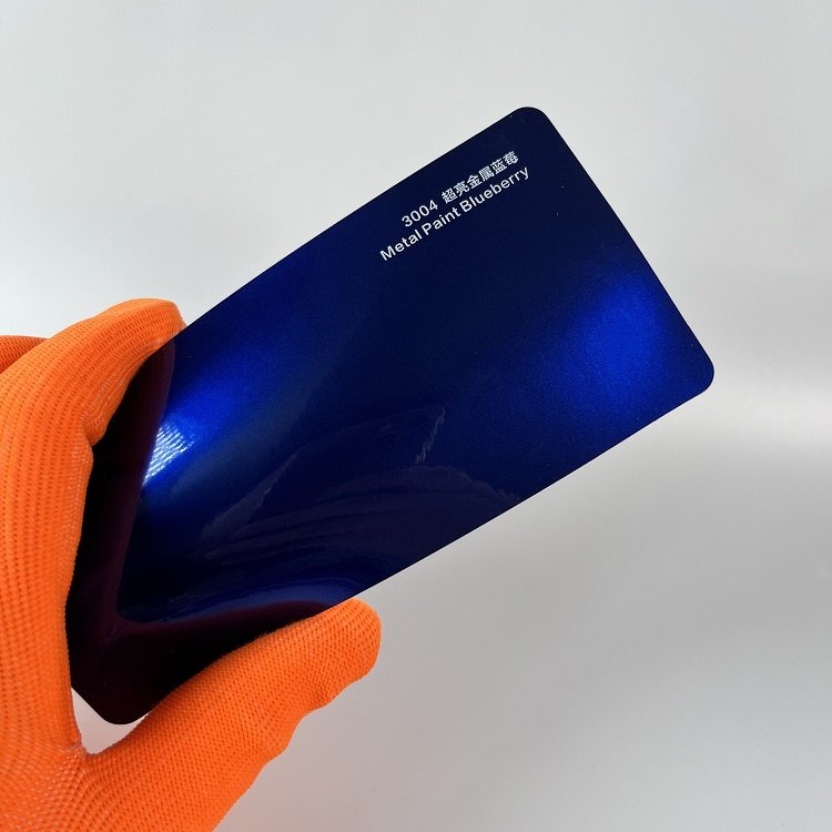 Metal Paint Blueberry The most popular blue Car Wrap Vinyl Car Body Stickers Film Color Change For Vehicle Car Wrapping