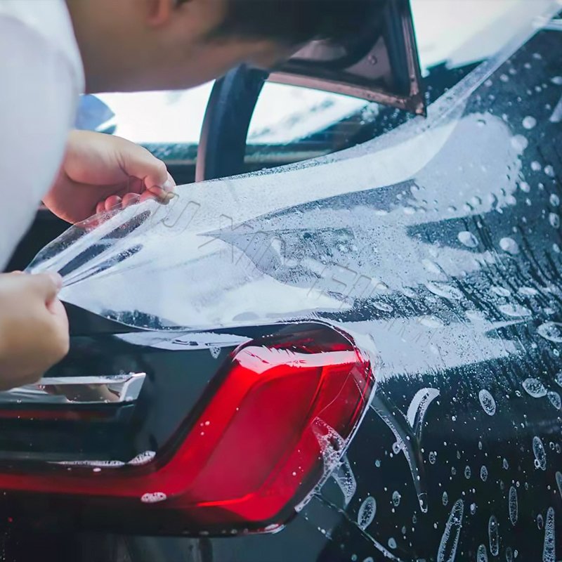 Gloss Self Adhesive Wrap Auto-repaired Anti Scratch Car Body Clear TPU TPH PPF Paint Protection Film Car Decorative Films