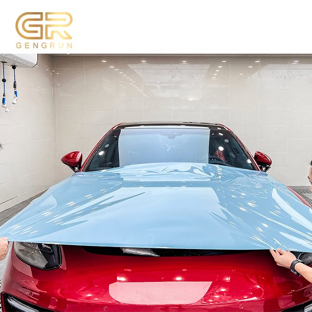 Crystal Volcanic Blue Car Wrap TPU Colorful Paint Protective Film Color PPF Film