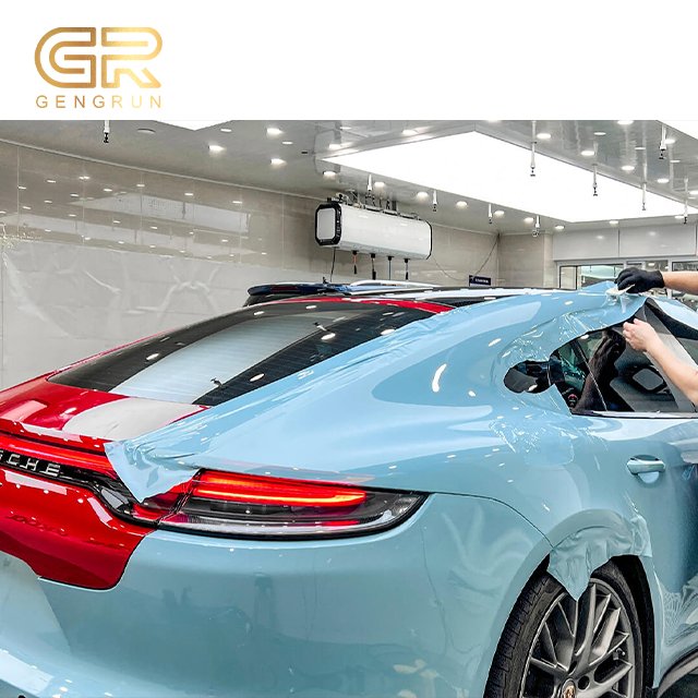 Crystal Volcanic Blue Car Wrap TPU Colorful Paint Protective Film Color PPF Film