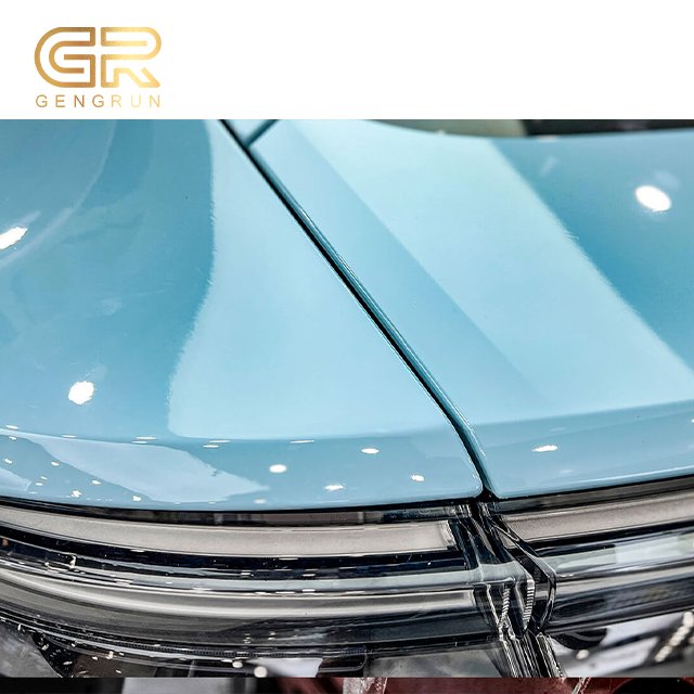 Crystal Volcanic Blue Car Wrap TPU Colorful Paint Protective Film Color PPF Film