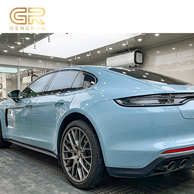 Crystal Volcanic Blue Car Wrap TPU Colorful Paint Protective Film Color PPF Film