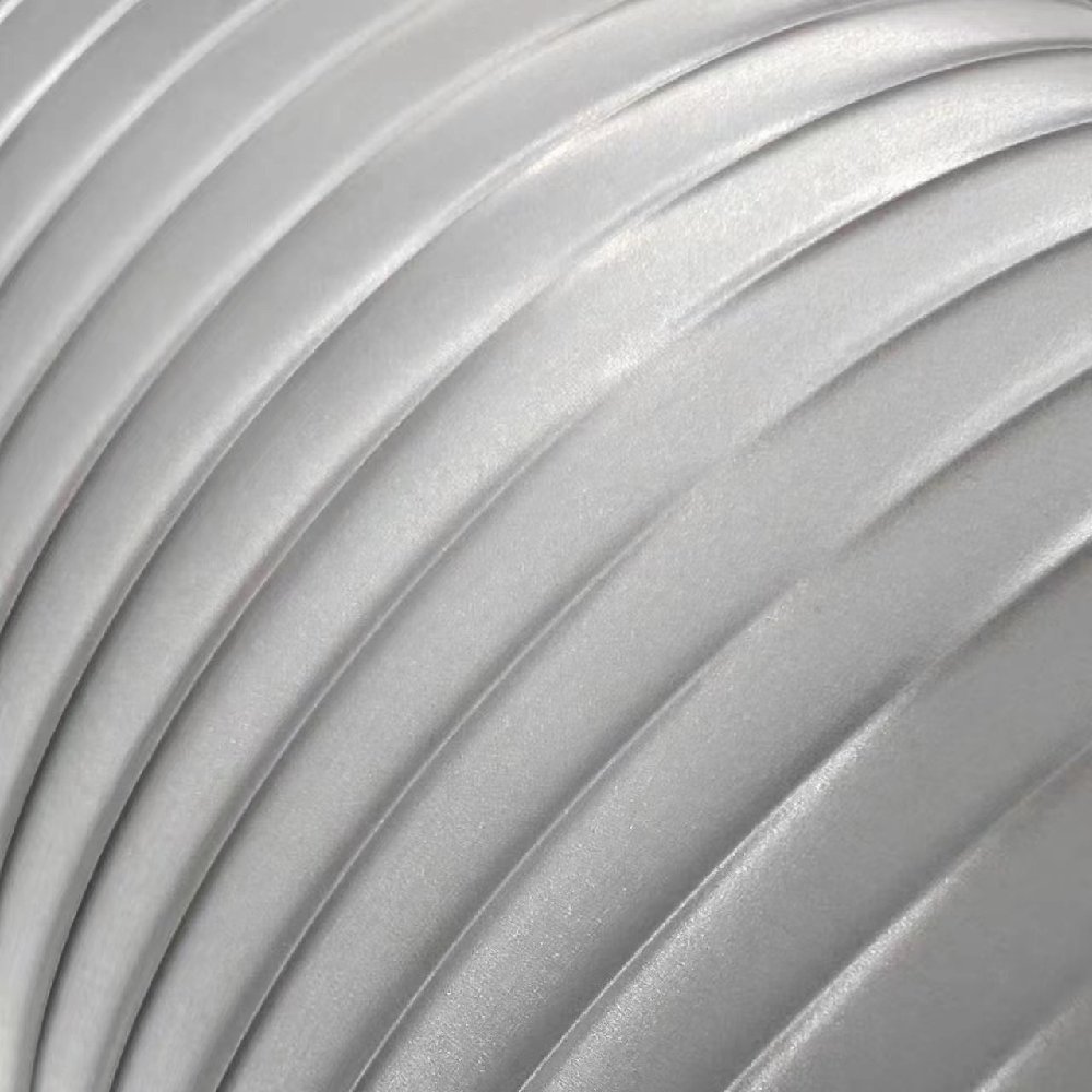 Frosted White Reeded Glass Film 12mm Decorative film 3D Glass Stickers for Window Privacy Film