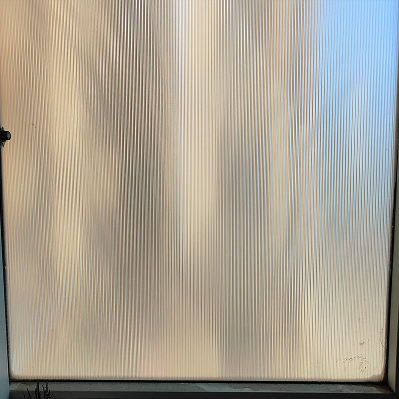 Colorful Modern Embossed PVC Glass Film 40cm Width Stylish and Elegant Decorative Roll for Hotel Spaces