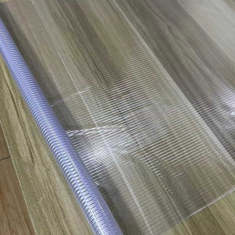 Colorful Modern Embossed PVC Glass Film 40cm Width Stylish and Elegant Decorative Roll for Hotel Spaces
