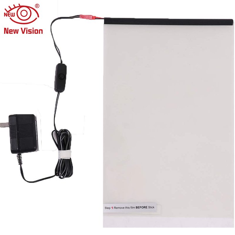 Switchable Privacy Film Smart Glass Window Blind Shade PDLC Power Inverter Kit