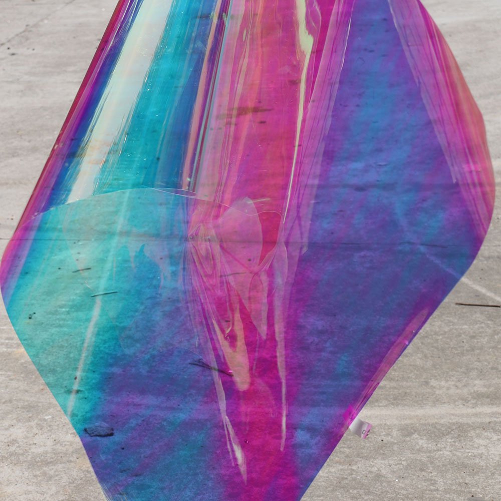 1.38x10m Dichroic Chill/Blaze building window glass decorative film
