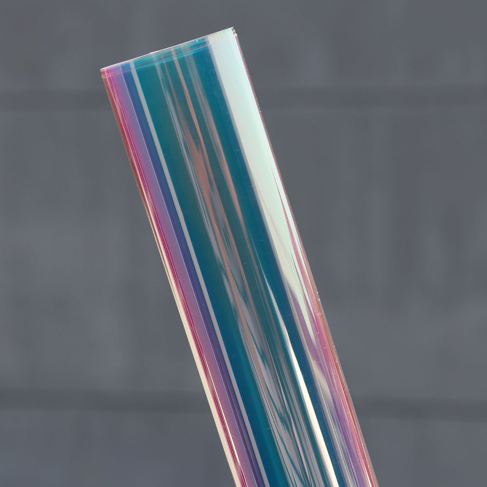 1.38x10m Dichroic Chill/Blaze building window glass decorative film