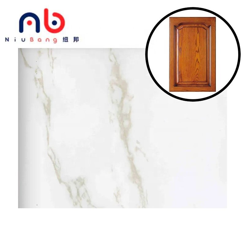 laminated foil paper PVC regid film for laminat flooring