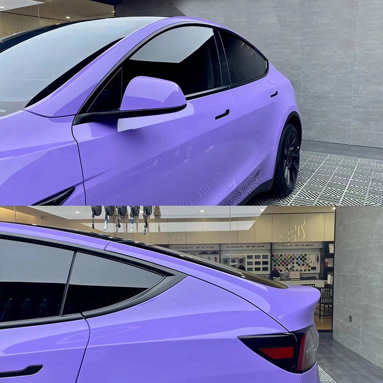 Macaron Lavender vinyl wrap rolls for car automotive vinyl wrap purple vinyl wrap Car Films