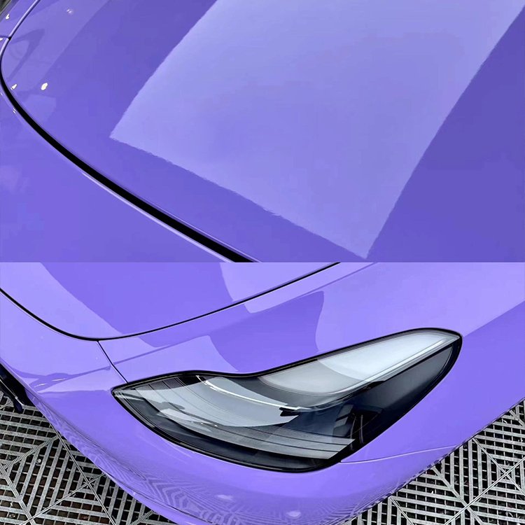 Macaron Lavender vinyl wrap rolls for car automotive vinyl wrap purple vinyl wrap Car Films