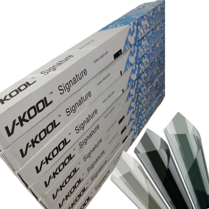 V-KOOL Nano Ceramic Heat Rejection Automotive Insulation Security Car Window Tint Film Privacy Solar Window Film in Roll Shape