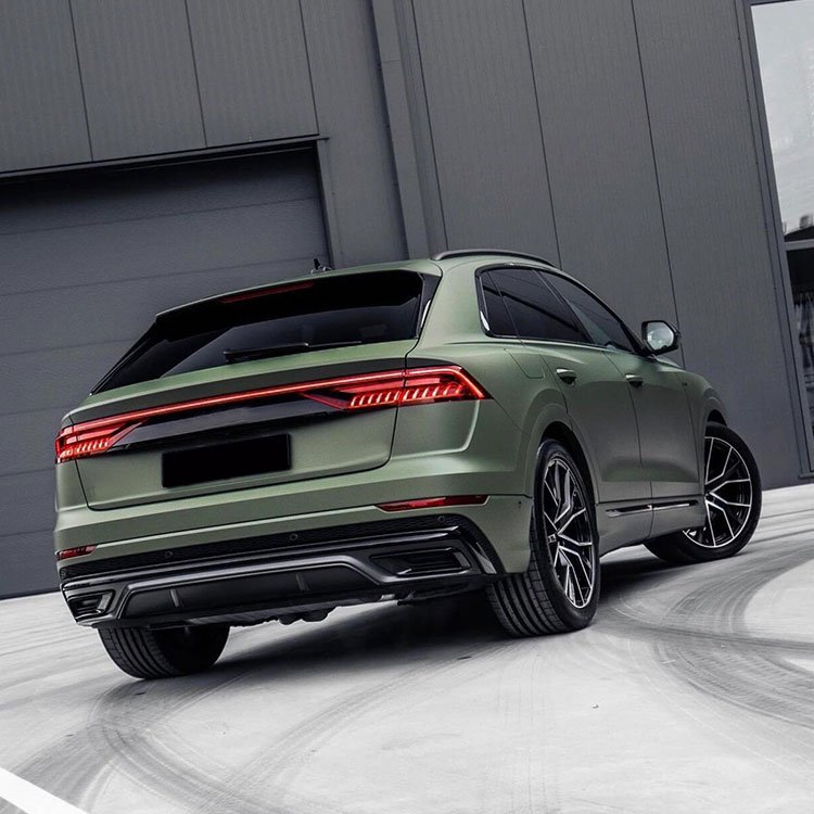 Ceramics Army Green Car Wrap Vinyl Car Body Stickers Film Color Change For Vehicle Car Wrapping