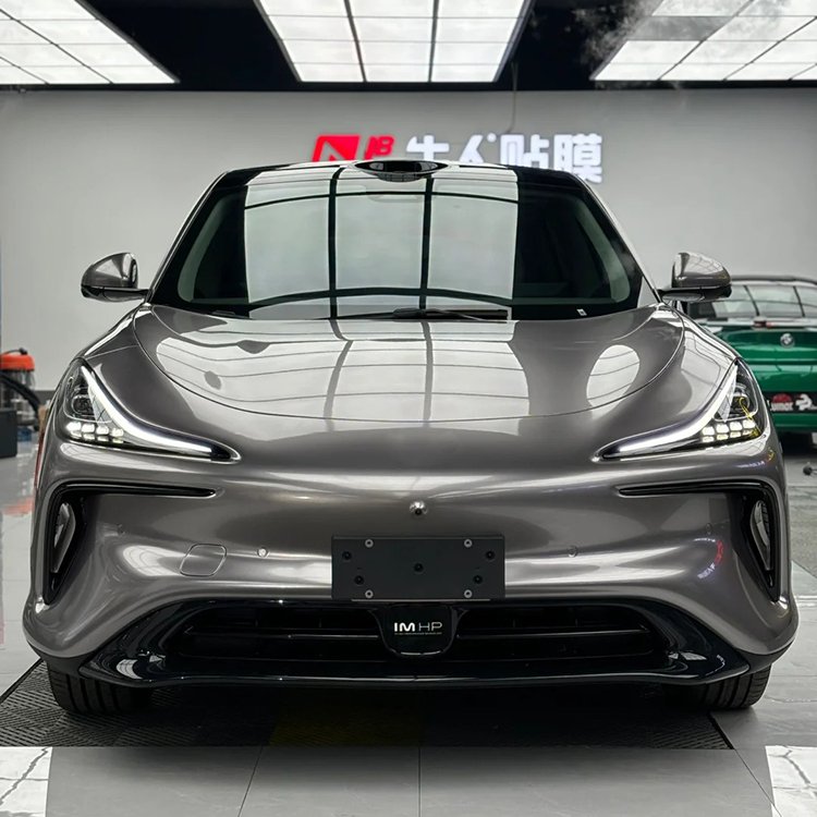 Car Vinyl Wrap Films Dry Stick Decoration Sticker Matte Glossy Mountain Grey Series High Quality Air Release PVC Carton Package