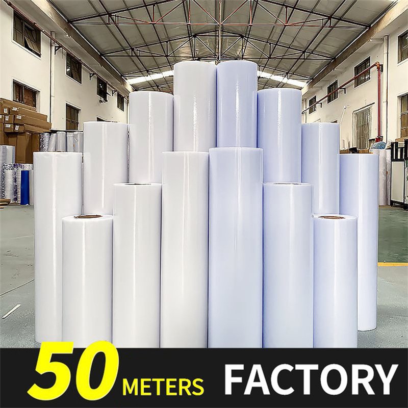 1.22x50 Meters Frosted Window Film No Glue Static Cling Window Film