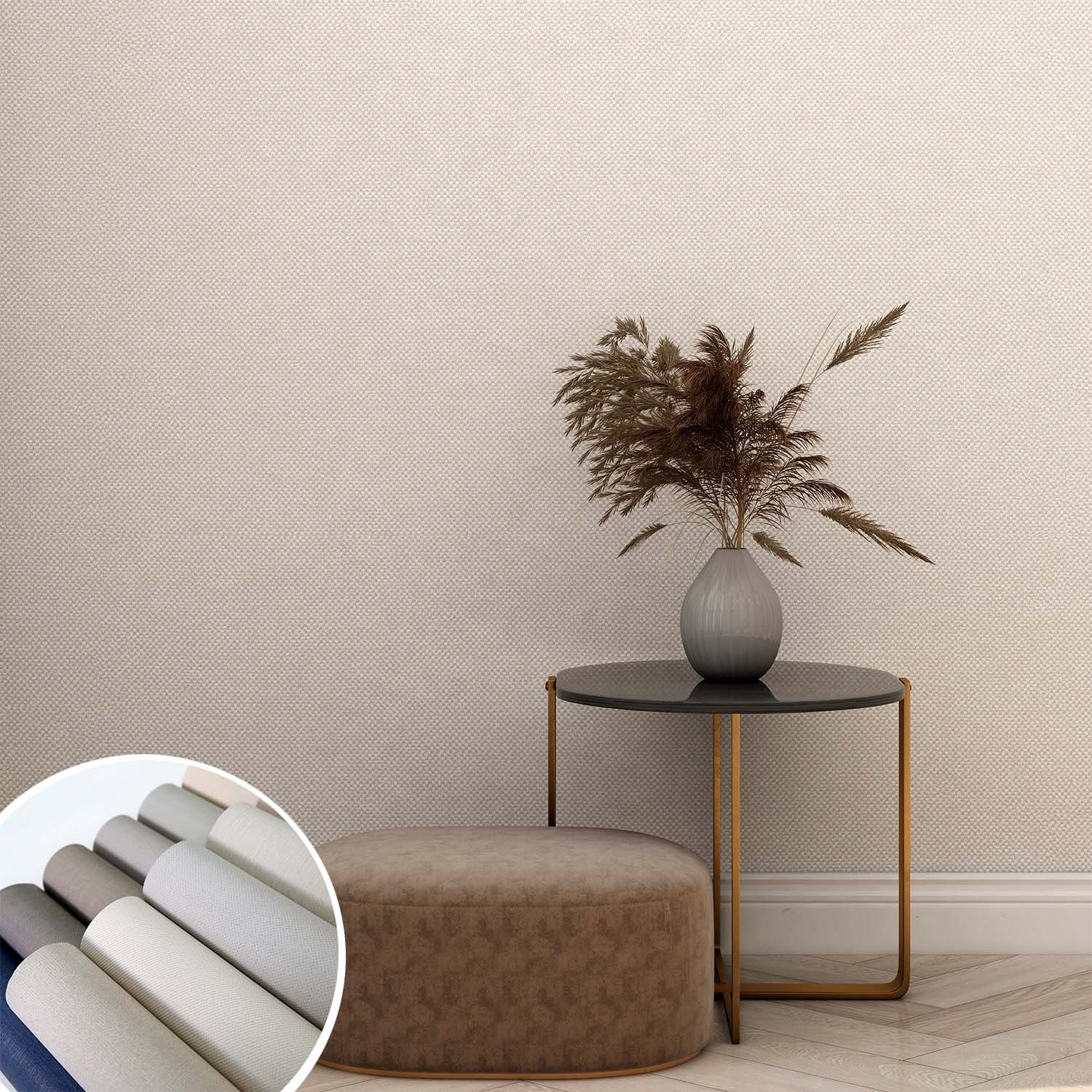 Home Bedroom Fabric Texture Pattern Embossed Laminadora Membrane Waterproof Decorative PVC Film