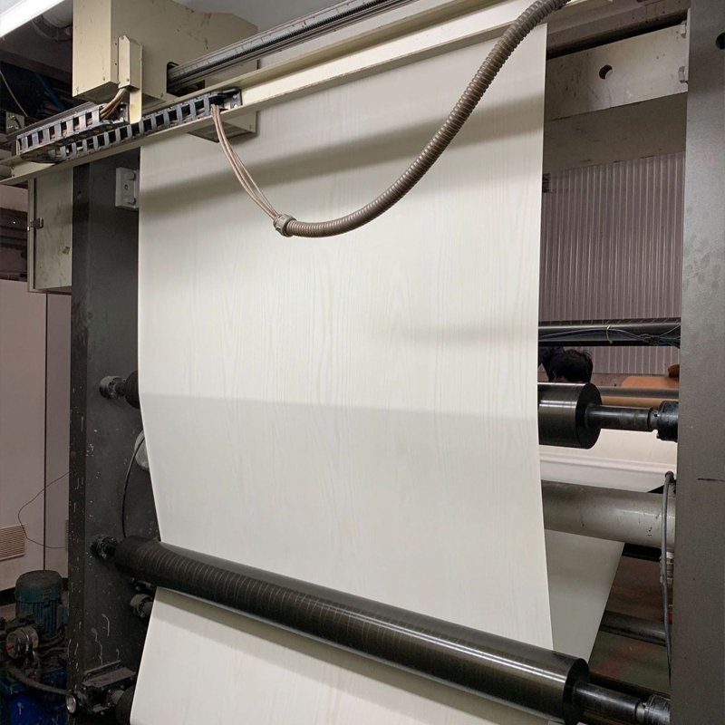 melamine paper impregnated paper decorative film for furniture board mdf chipboard hpl osb