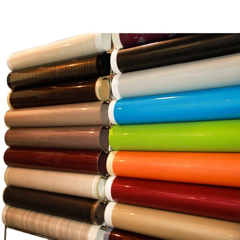 Self Adhesive Wood Grain Film for Furniture Decoration,PVC Wood Grain Contact Paper