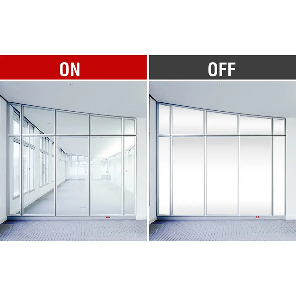 Self Adhesive Smart Tint pdlc Smart Film for Glass Film Switchable Electrical Glass Film
