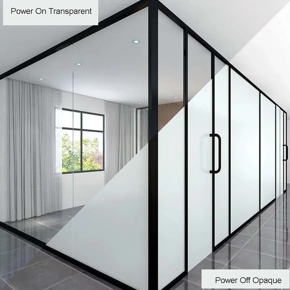 Self Adhesive Smart Tint pdlc Smart Film for Glass Film Switchable Electrical Glass Film