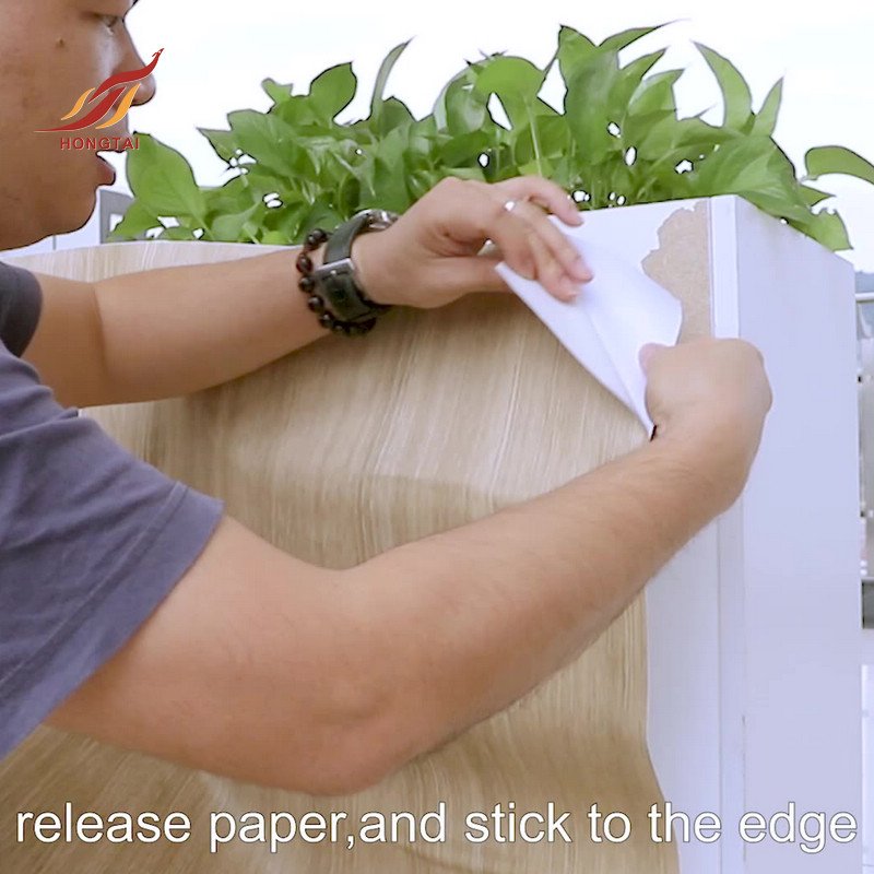 adhesive wood design film furniture laminate decoration stickers vinyl woodgrain wrap for furniture
