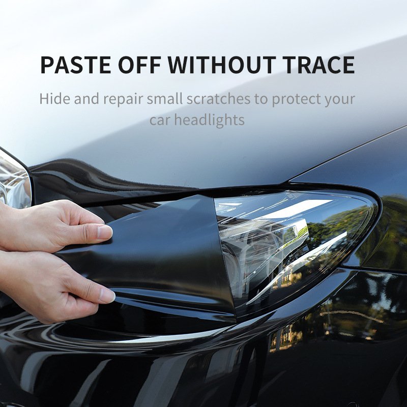 Headlight Film Lamp Vinyl Wrap Black Tph Ppf Paint Protect Film Car Film Wrap Car Decoration
