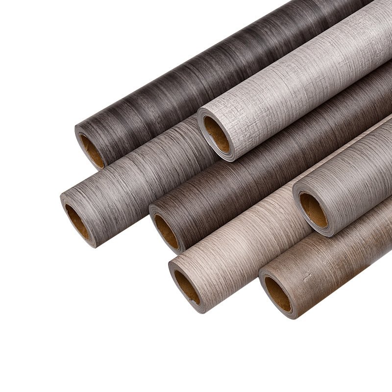 Manufacturer Selling High Quality PVC Wood Grain Film For Furniture Cover Kitchen Cabinet Cover Furniture Decorative