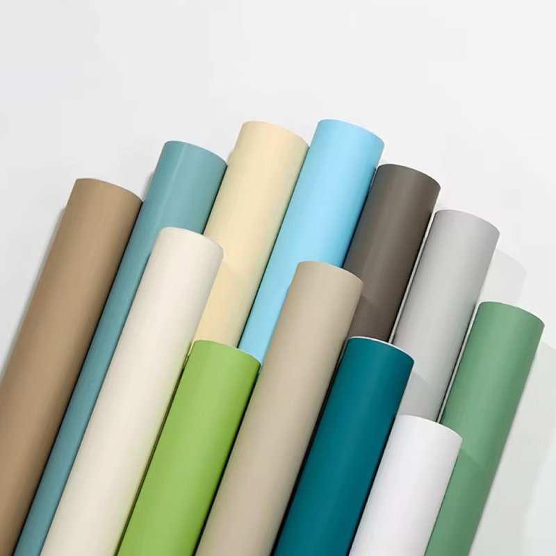2024 Competitive Price PVC Laminated film Pvc foil wooden decoration film For Furniture