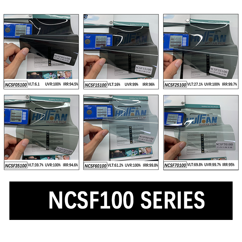 8 years Warranty High thermal insulation Car window film UV blocking Solar Window Privacy Film UV100% Window tint film