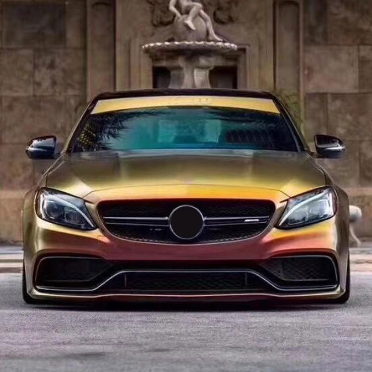 Matte Sunrise Morning Glow film decoration car body sticker decorative pvc film car wrap vinyl film