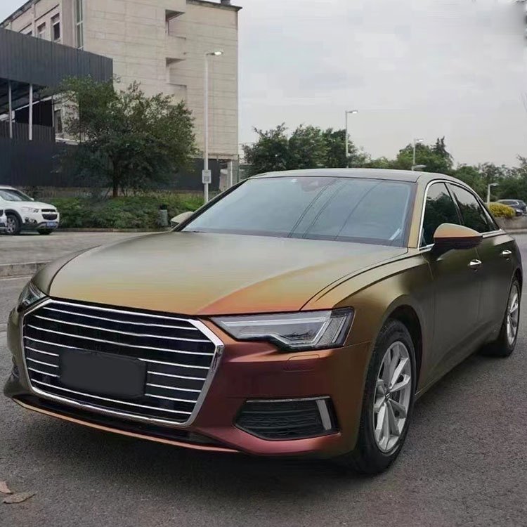 Matte Sunrise Morning Glow film decoration car body sticker decorative pvc film car wrap vinyl film