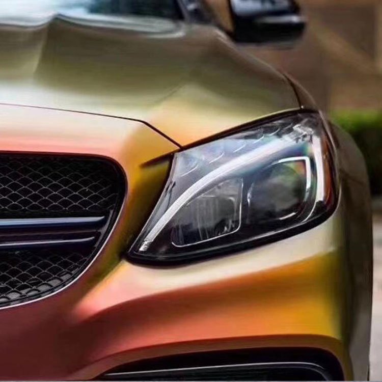 Matte Sunrise Morning Glow film decoration car body sticker decorative pvc film car wrap vinyl film