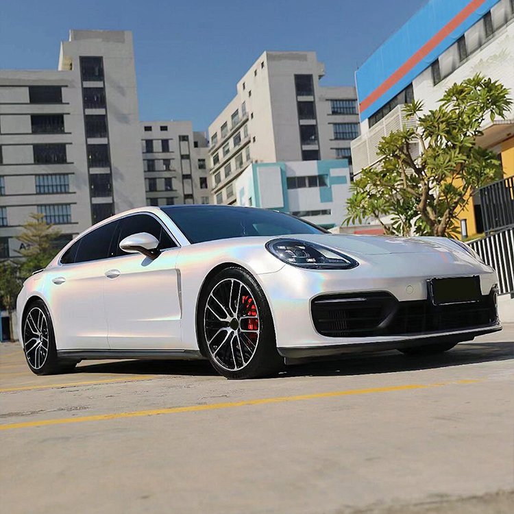 Glossy Laser Series Color Vinyl Wrap Car car wrap vinyl pattern Decoration Sticker Decal Bubble Free Air Release